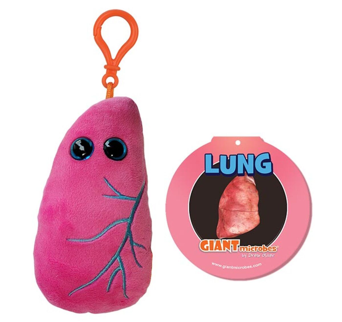 Lung Keyring