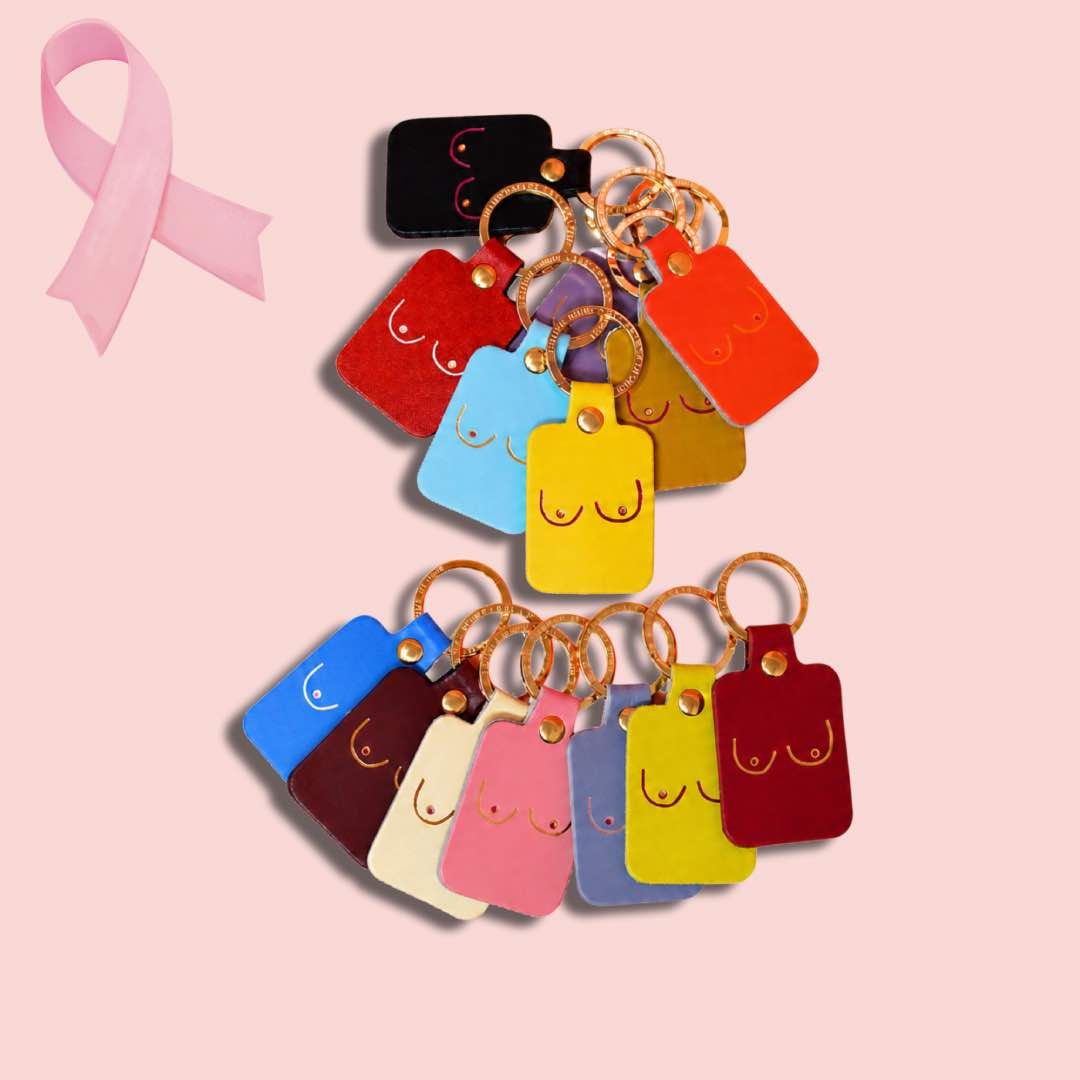 Breast Cancer Awareness Month Keyring