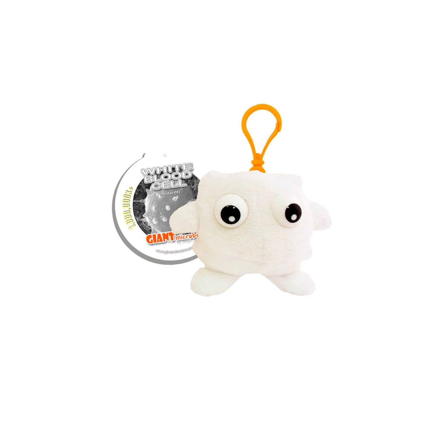 White Blood Cell Key Ring