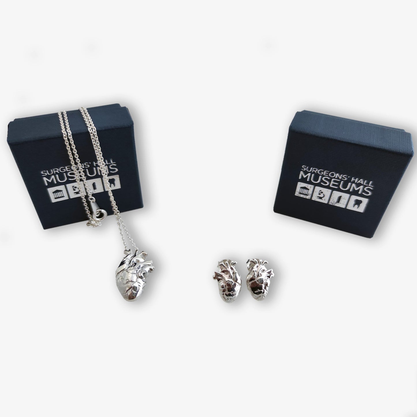 Pendientes de corazón anatómico SHM