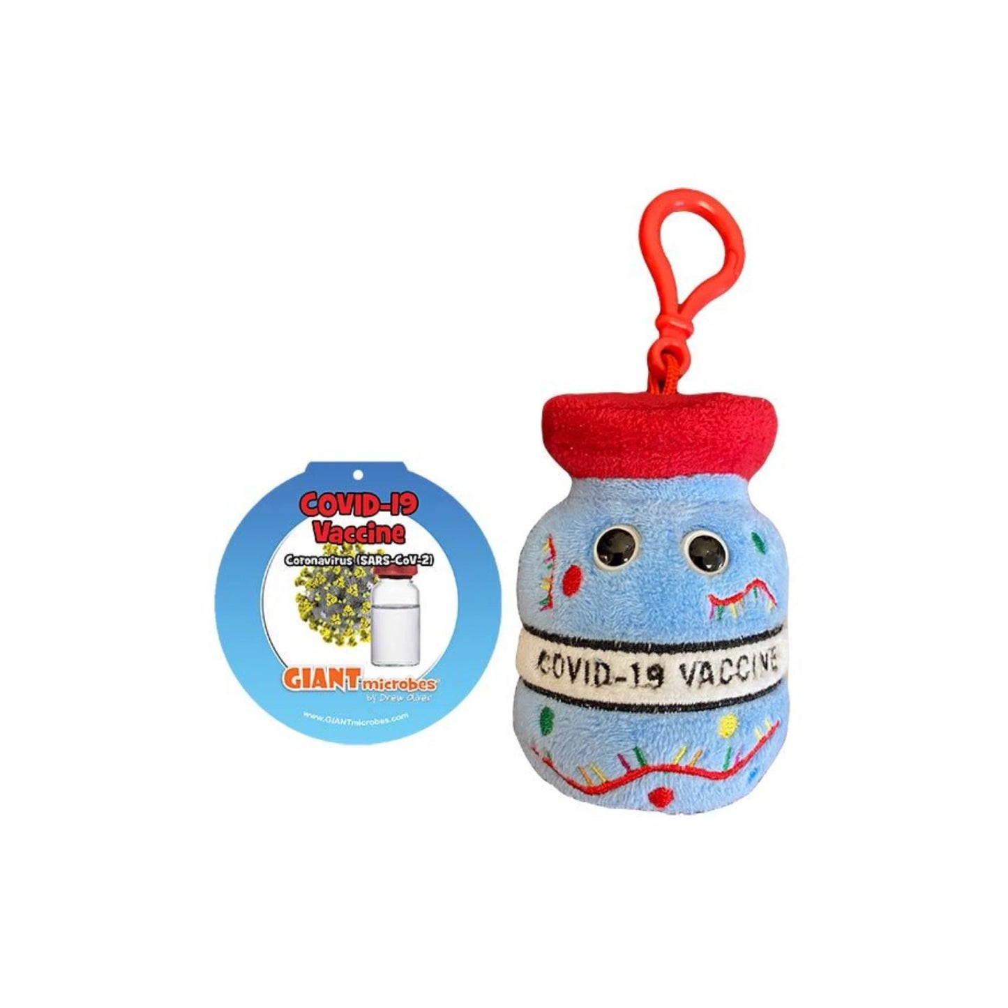 Covid Vaccine Key Ring