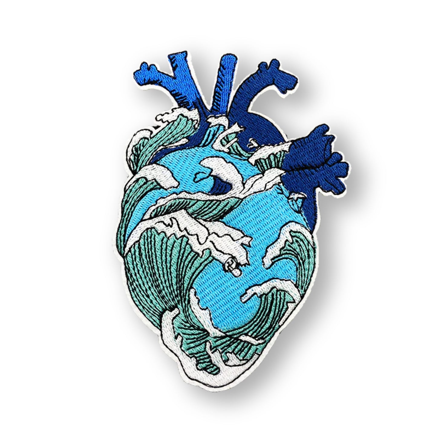 Parche bordado de corazón