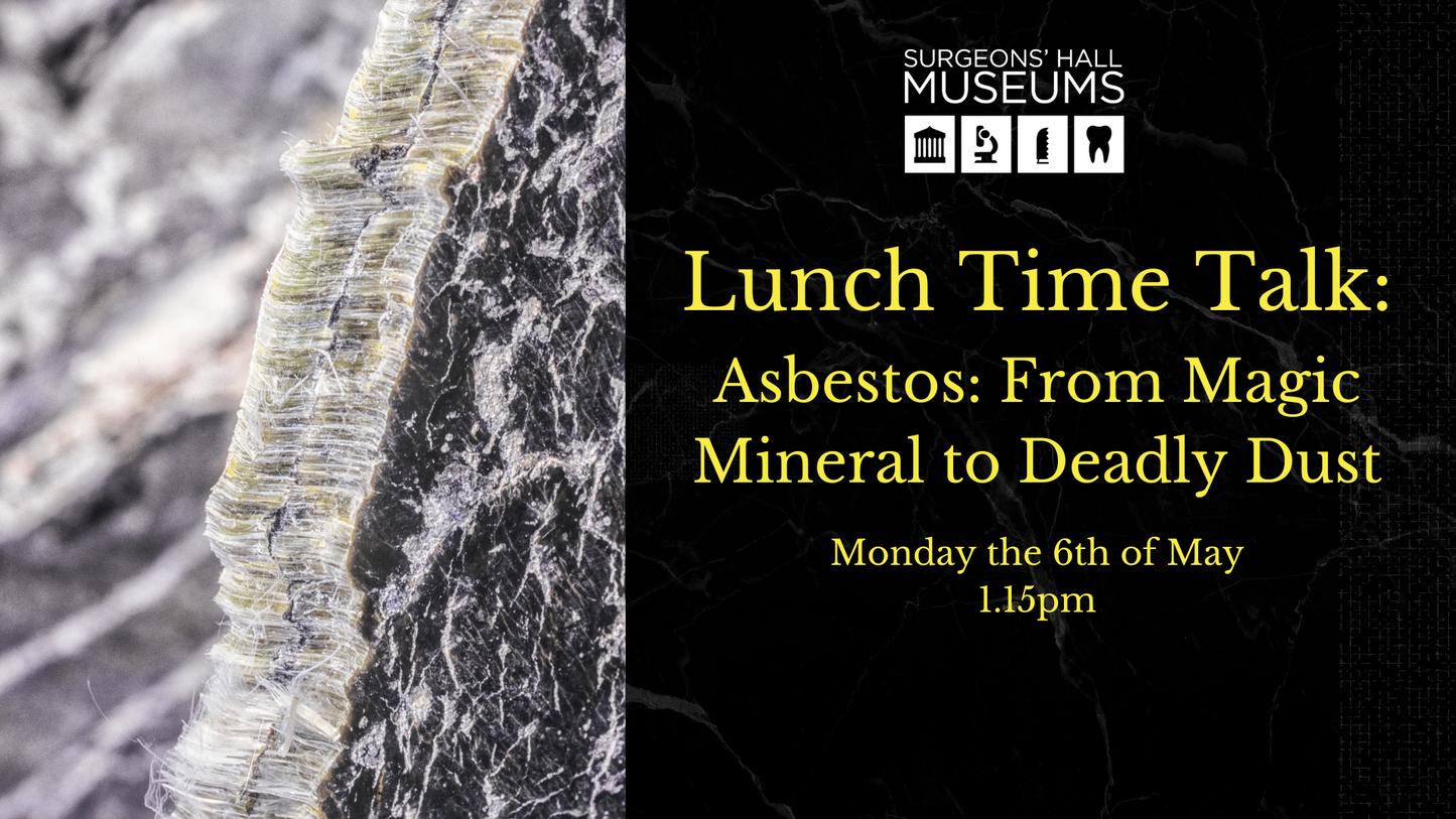 Lunch Time Talk: Asbestos- From Magic Mineral to Deadly Dust