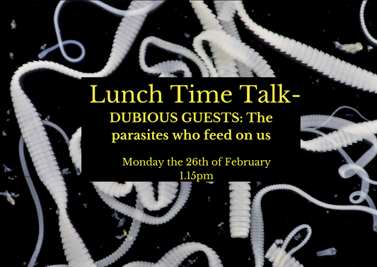 Lunch Time Talk: Dubious Guests-The Parasites Who Feed On Us