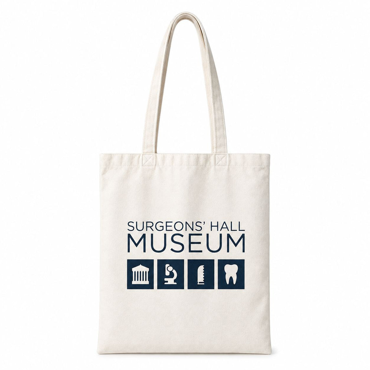 Skeleton & Logo Cotton Shopper