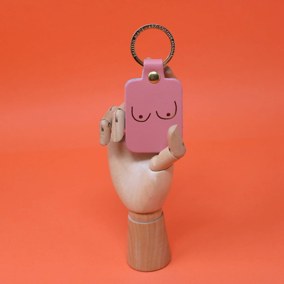 Breast Cancer Awareness Month Keyring