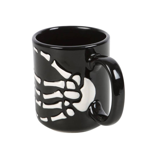 Skeleton Hand Mug