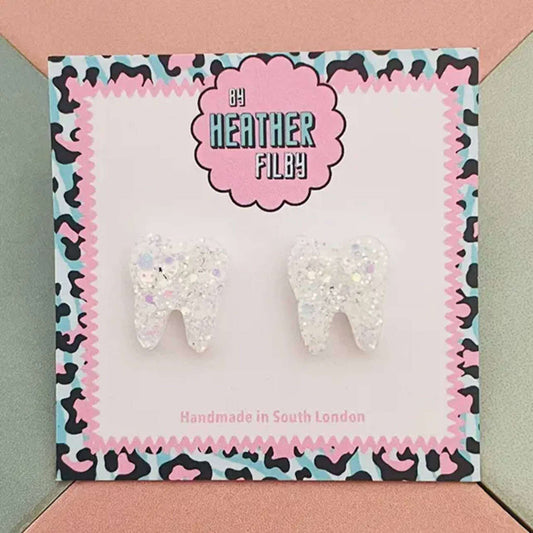 Tooth Earrings