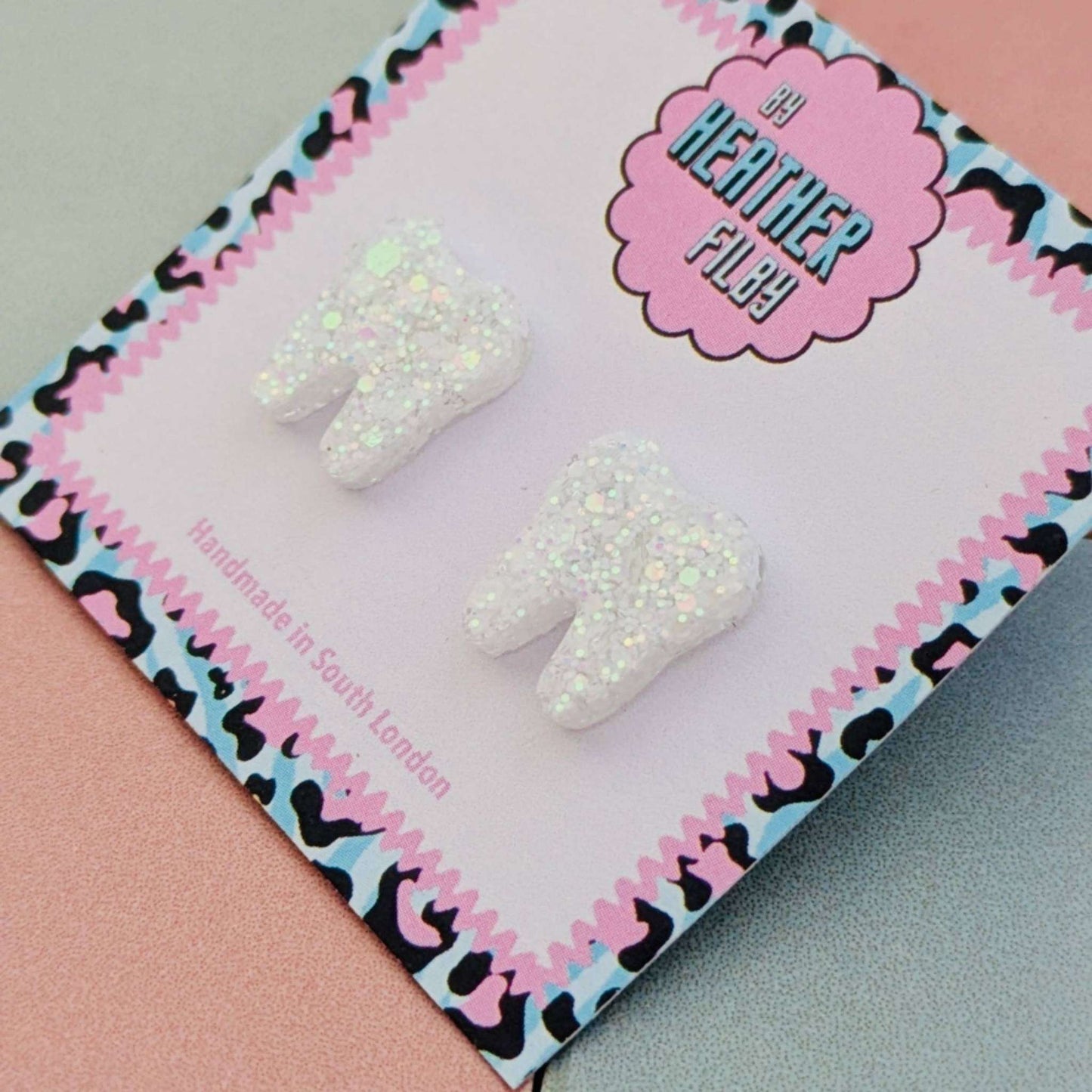 Tooth Earrings
