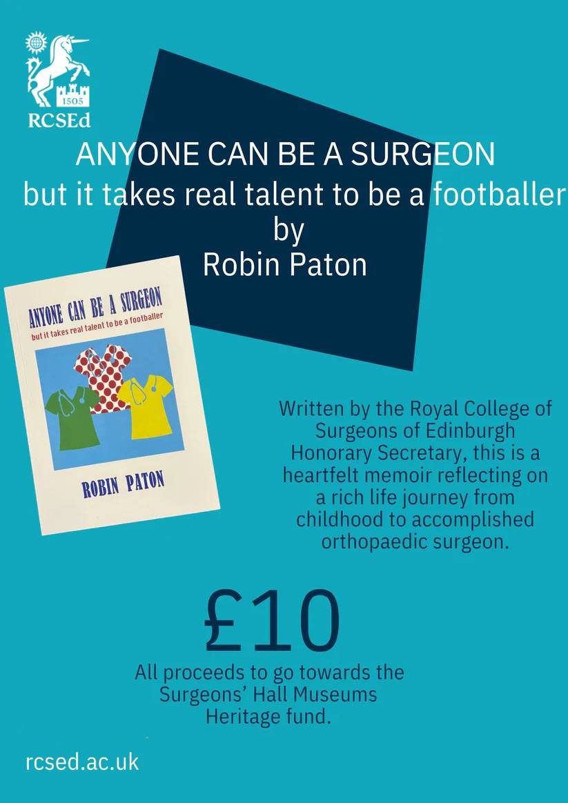 ANYONE CAN BE A SURGEON but it takes real talent to be a footballer