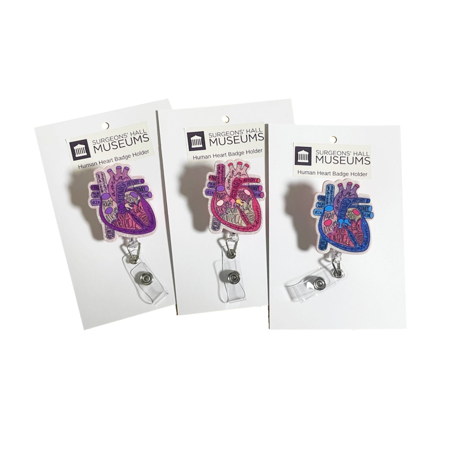 Human Heart Badge Holder