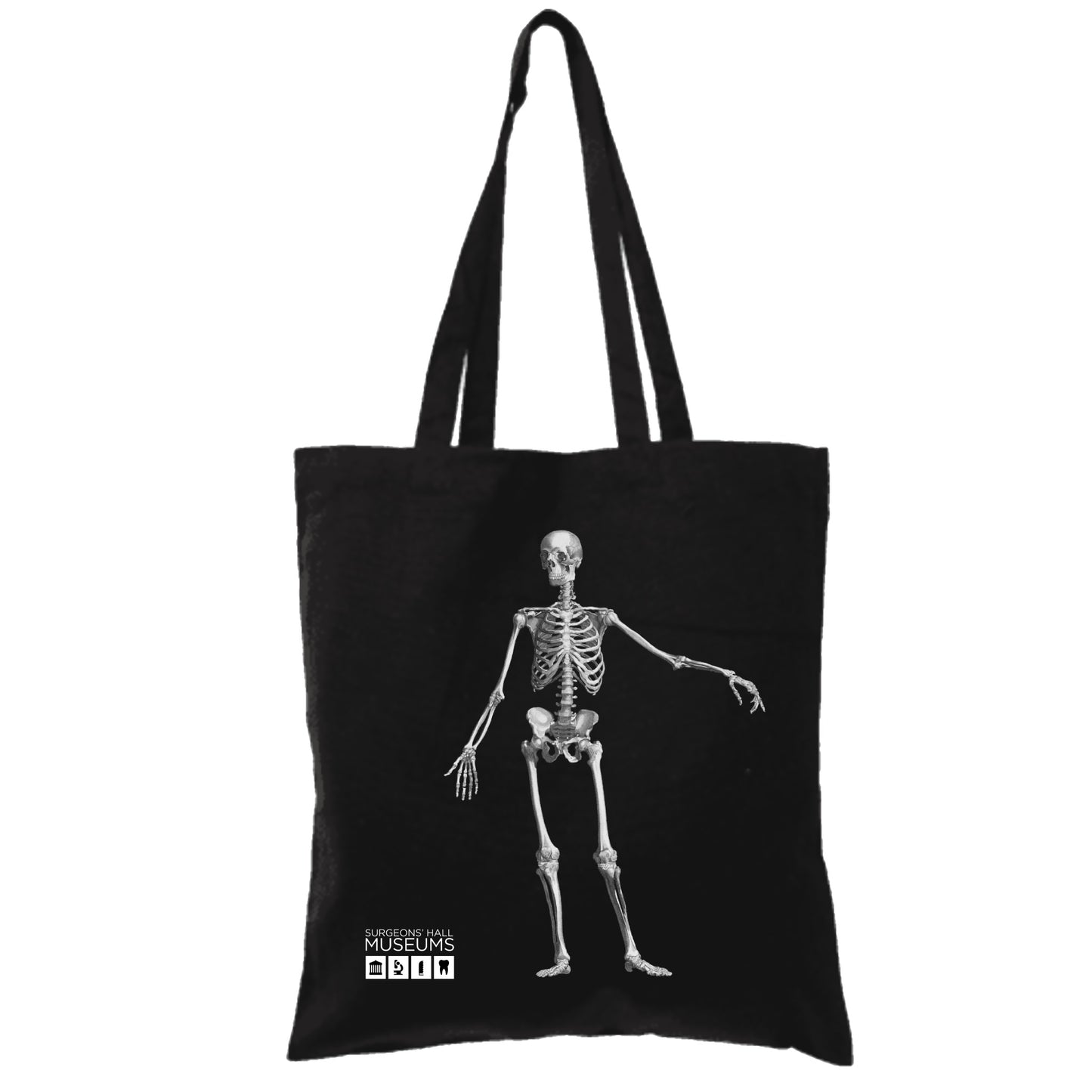 Anatomy Black Tote Bag