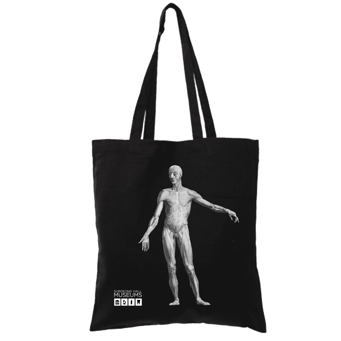 Anatomy Black Tote Bag