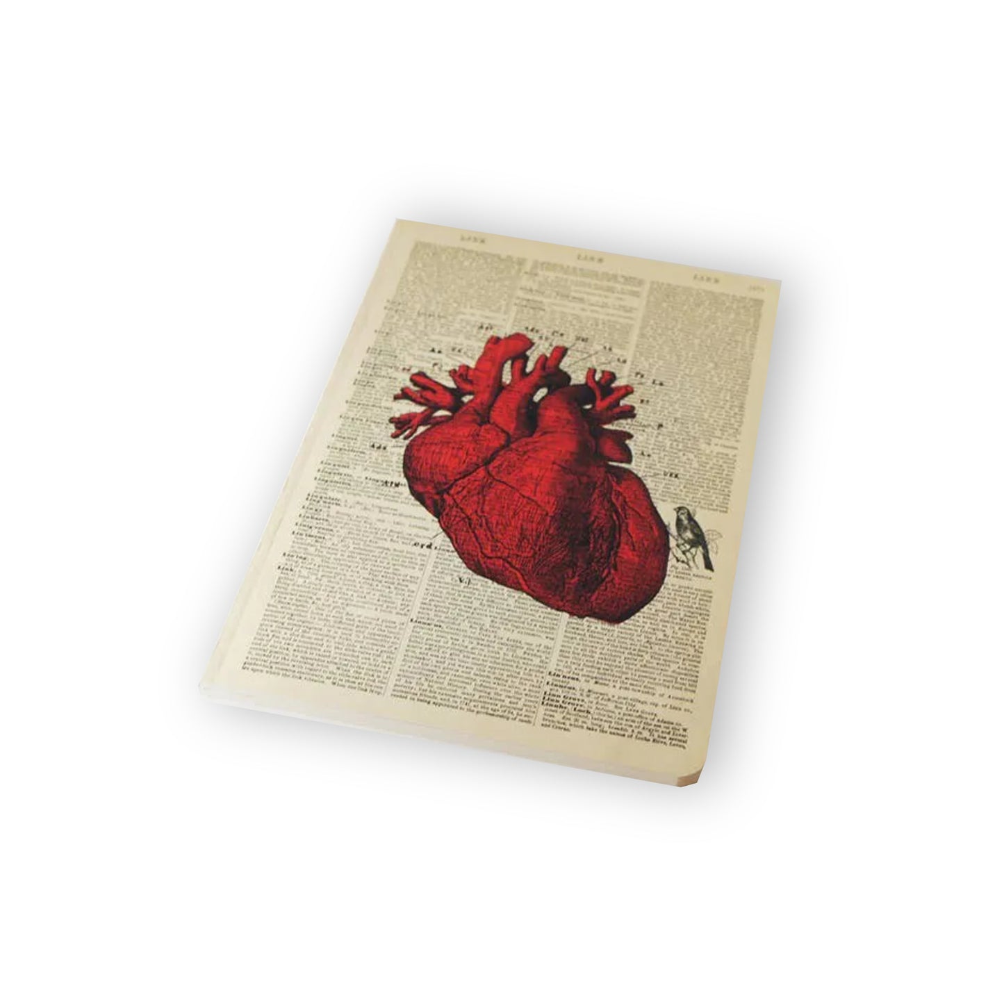 Arty Heart Notebook