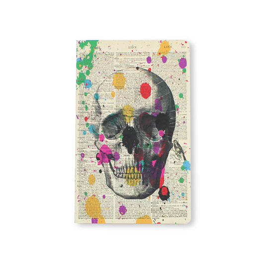Arty Skull Notebook