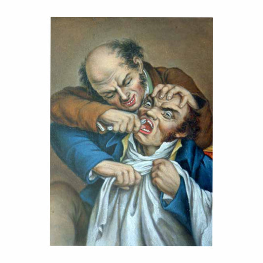 Tooth extraction Postcard