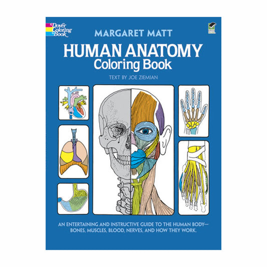 Livre de coloriage d'anatomie humaine